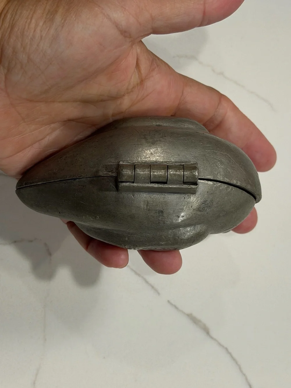 Antique Schall & Co. Pewter Duck Chocolate / Ice Cream Mold